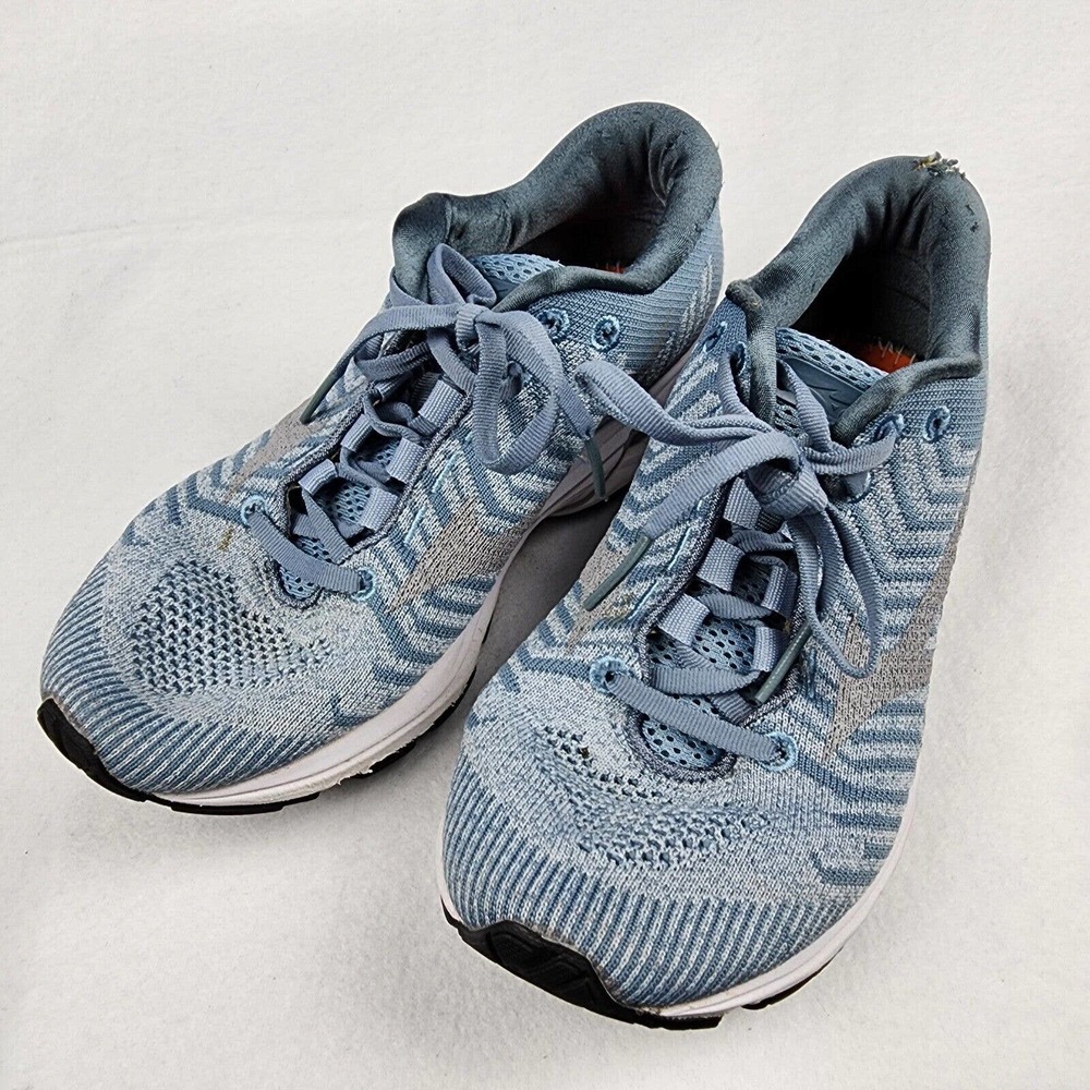 ✅ Mizuno Running Shoe Women's Wave Rider 23 WAVEKNIT Blue Fog/Vapor, 8.5